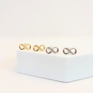 Topitos de plata de infinito