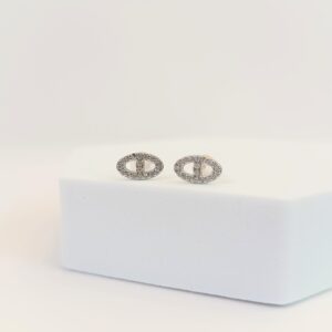 Topitos de plata plateados